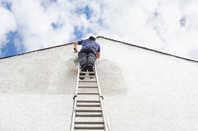 Peinture extérieure à Venesmes — façades et ravalement